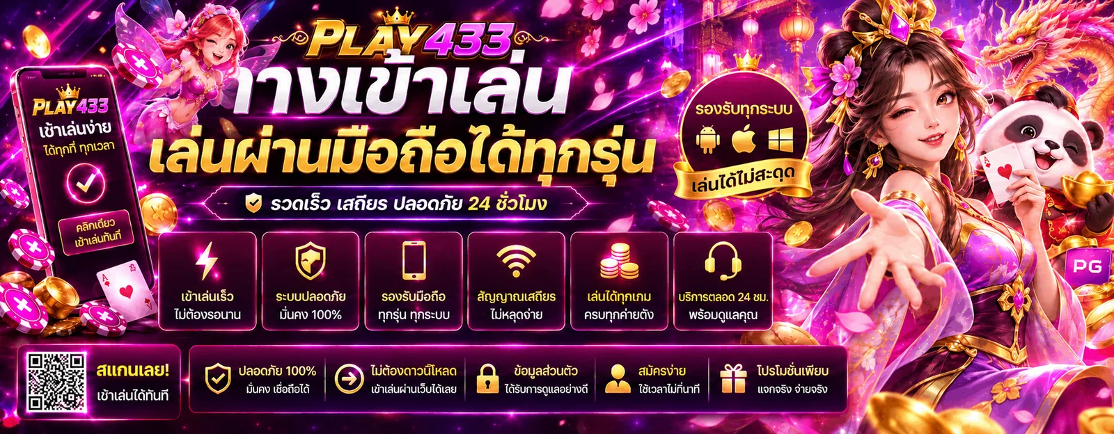 ภาพประกอบ play433 ทางเข้า PLAY433 เข้าสู่ระบบปลอดภัย