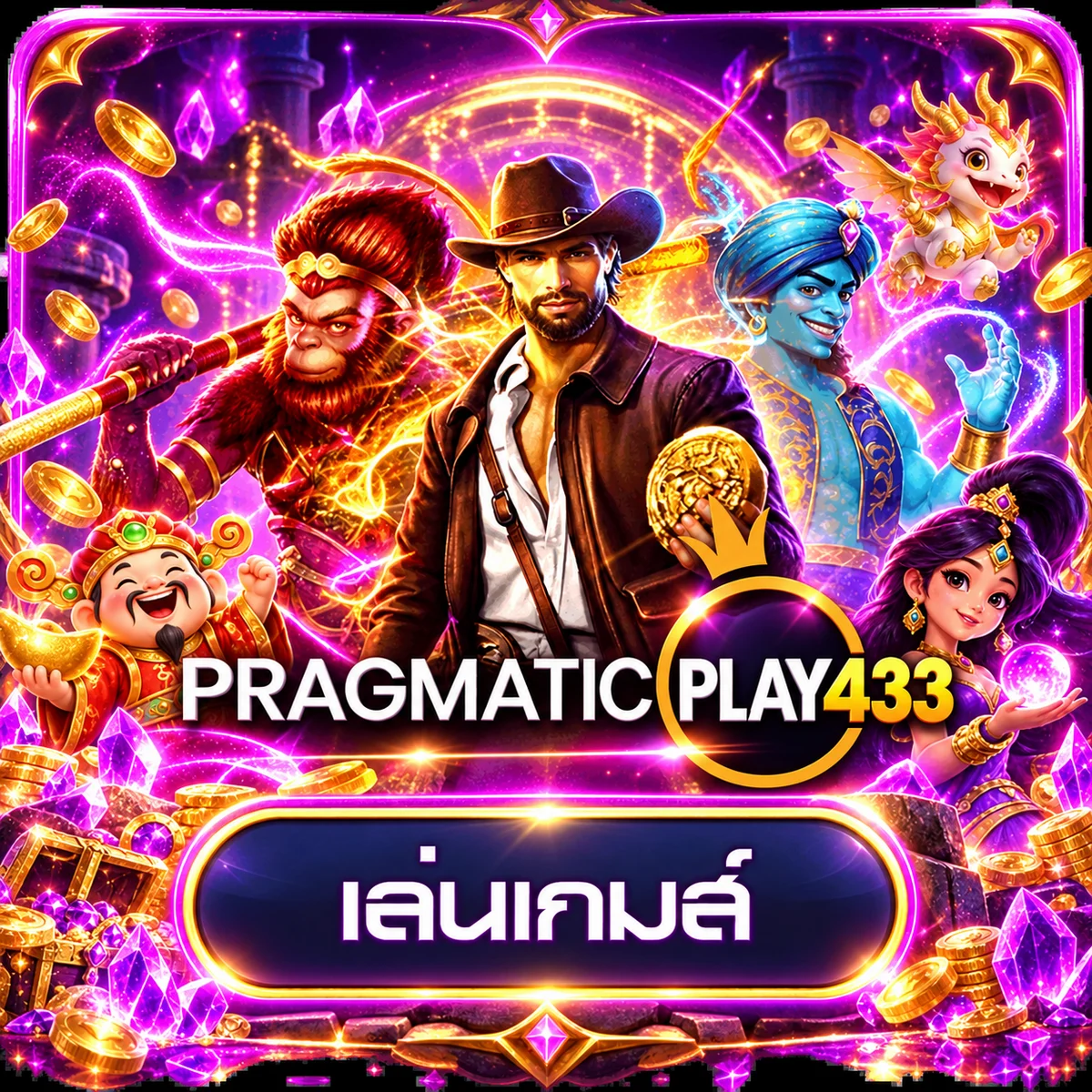 ภาพประกอบ PLAY433 ทดลองเล่นสล็อตฟรีก่อนใช้เงินจริง